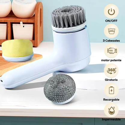 Cepillo De Limpieza Recargable 5 en 1